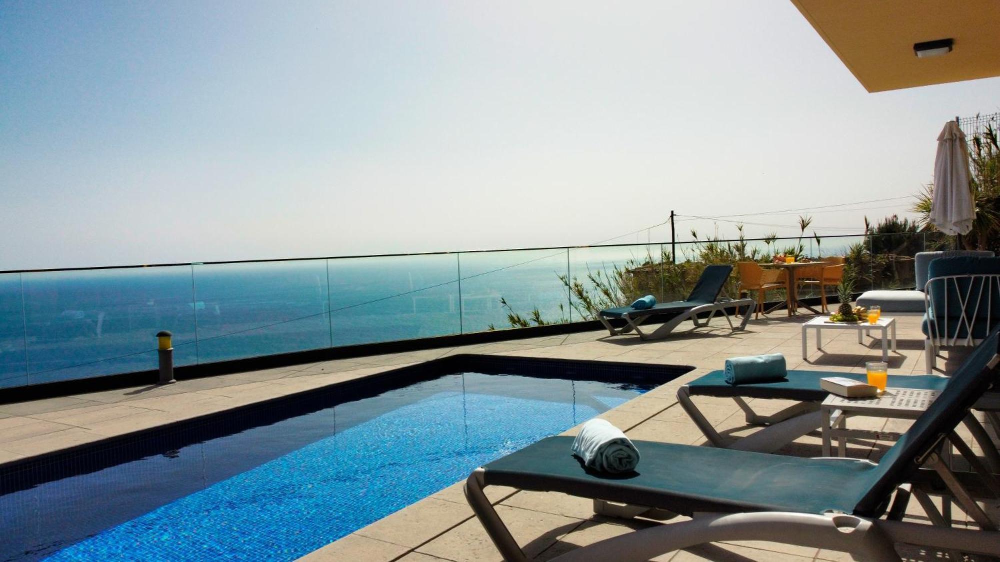 Eden Sun - A Modern Luxury Villa With A Panoramic View Prazeres Exterior foto