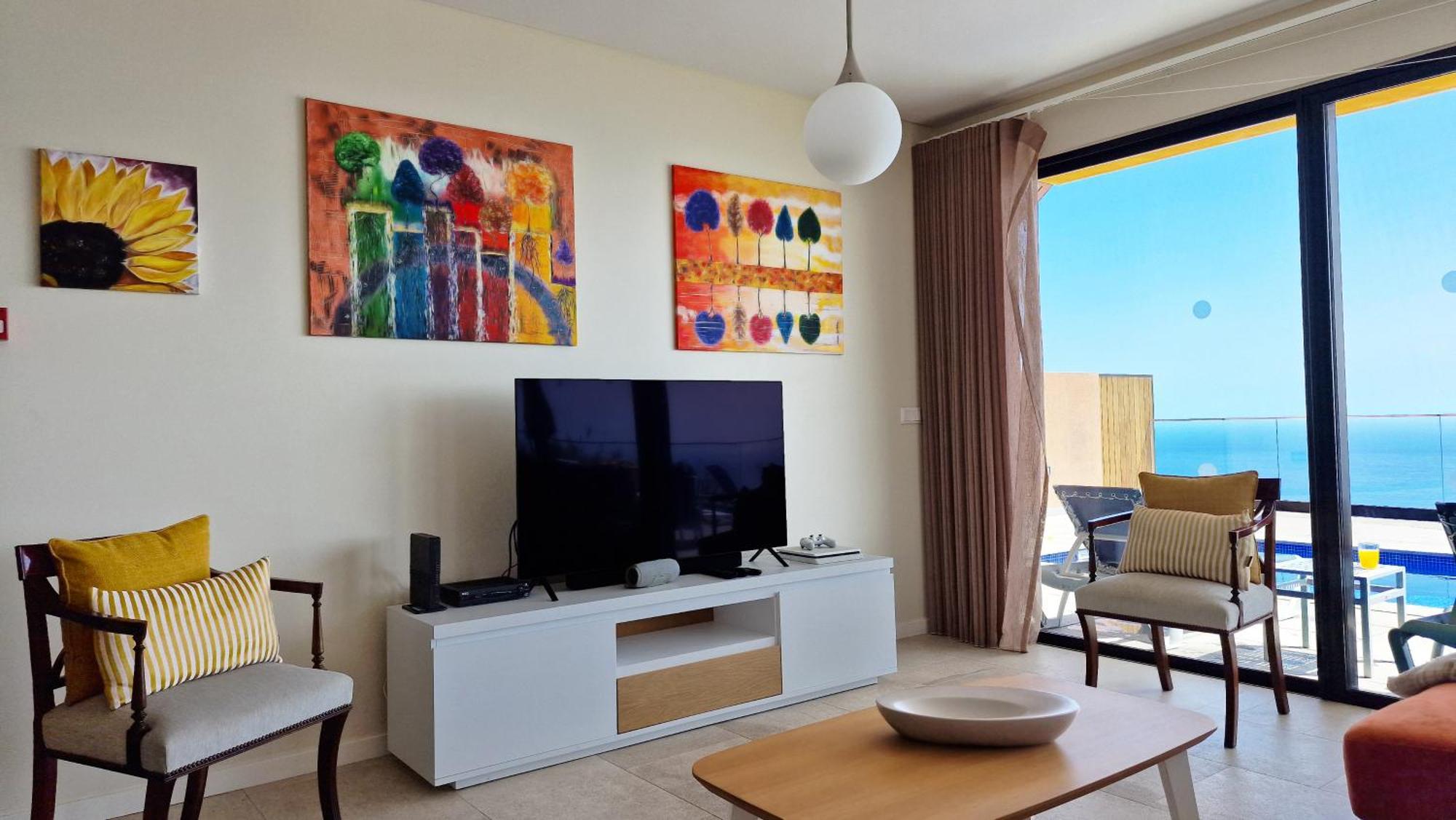 Eden Sun - A Modern Luxury Villa With A Panoramic View Prazeres Exterior foto