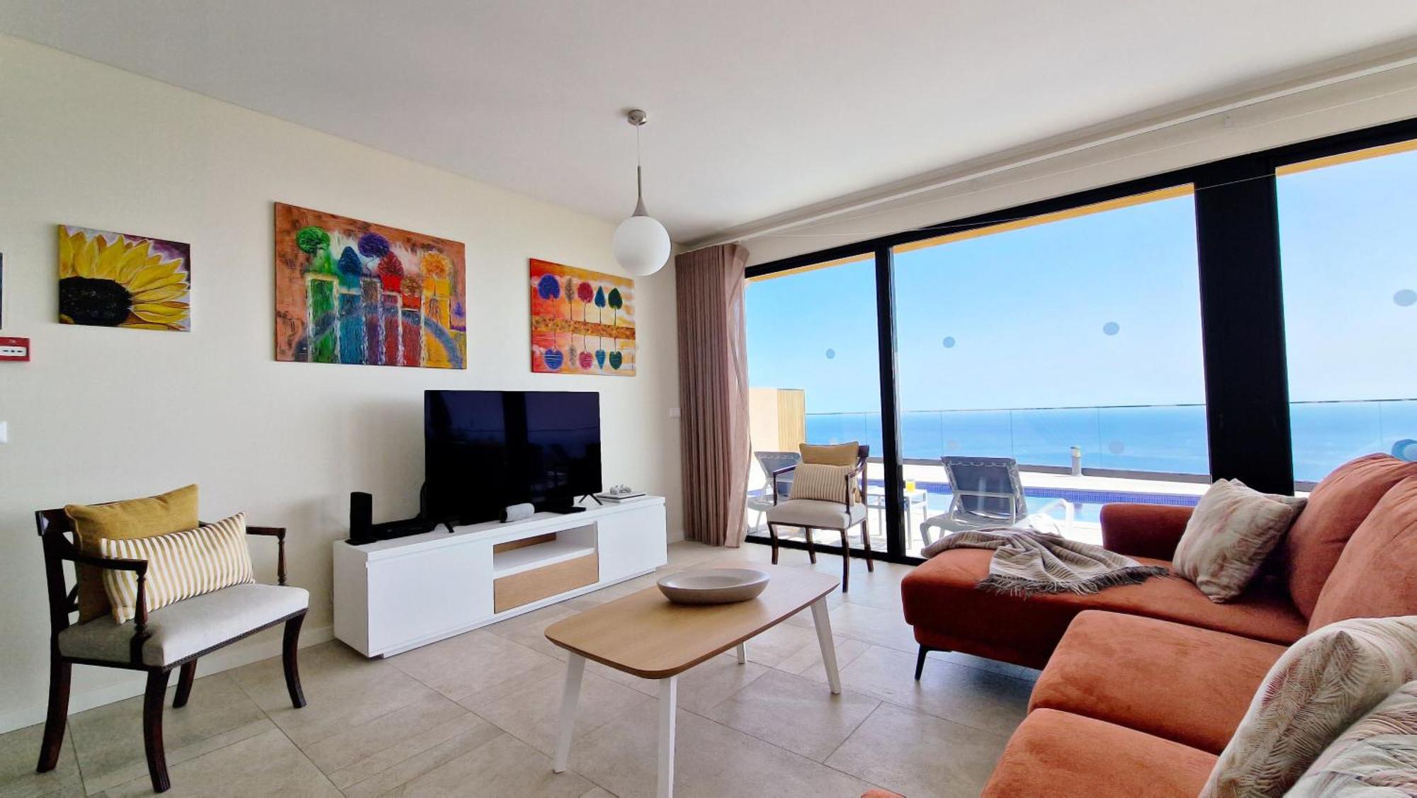 Eden Sun - A Modern Luxury Villa With A Panoramic View Prazeres Exterior foto
