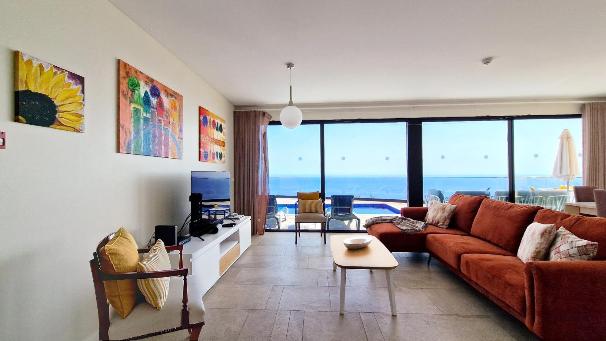 Eden Sun - A Modern Luxury Villa With A Panoramic View Prazeres Exterior foto